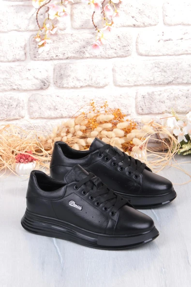 Pepita 6677 Rahat Kalın Air Taban Taban Hakiki Deri Erkek Ayakkabı ürün görseli