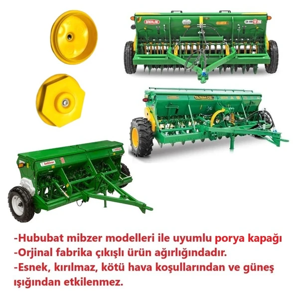 Hububat Mibzeri Porya Kapağı 63-65 -2 Adet - Resim 2