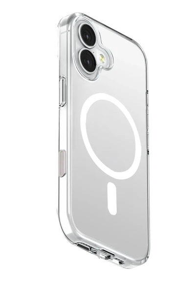 İphone 17 Kılıf Ekran Koruyucu ve Lens Koruyucu 3in1 Set Magsafe Clearvue Serisi MagClick™ - Resim 3