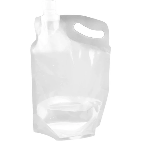 Plastik Kapaklı Su Torbası 1 Litre ürün görseli 1