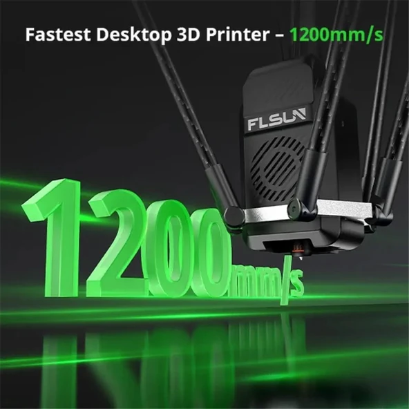 Flsun S1 Pro Delta 3D Yazıcı - Büyük Hacim ve Yüksek Performans - 2