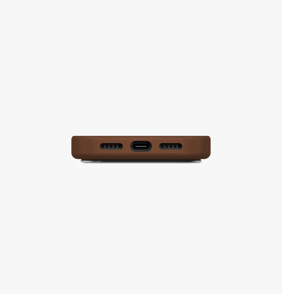 İphone 17 Pro Kılıf Lyden Vegan Deri Kaplama İnovatif Görünüm Magsafe Premium Kapak - 10