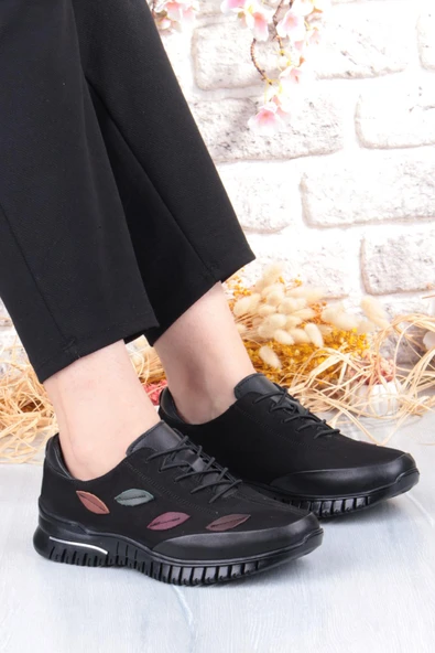 Pepita 9406 Comfort Yumuşak Esnek Kauçuk Kaymaz Taban Hakiki Deri Kadın Ayakkabı ürün görseli