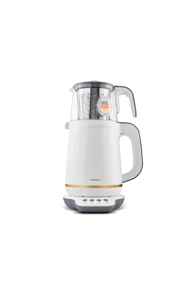 Homend Royaltea 1760h Konuşan Çay Makinesi Krem Gold - 5