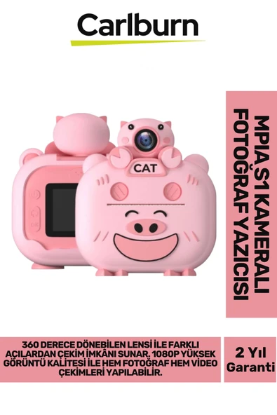 Yeni Nesil Çocuk Dijital Mini Fotoğraf Video Makine Erkek Kız Çocuklar 1080p HD Ekran Kamera Selfie