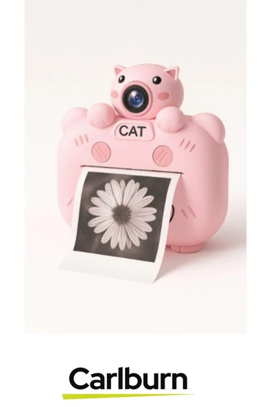 Yeni Nesil Çocuk Dijital Mini Fotoğraf Video Makine Erkek Kız Çocuklar 1080p HD Ekran Kamera Selfie - 2