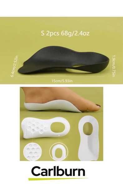 Özel Üretim Yumuşak Silikon Yürüyüş Konfor Artırıcı Esnek Düz Taban Düzeltici Topuk Yastığı - 4