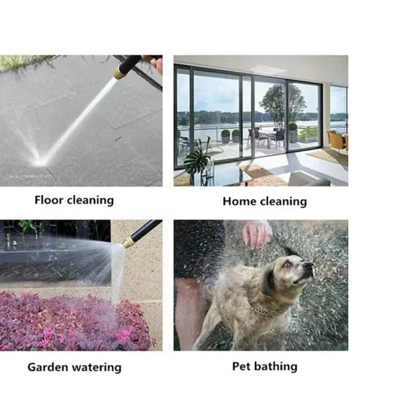 Yüksek Basınçlı Ayarlanabilir Bahçe Sulama Araba Yıkama Püskürtme Sı - 3