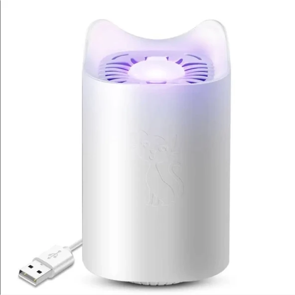 Ev Led Sivrisinek Katili Usb Plug-in Kendinden Emişli Kovucu Sivrisinek Tuzak Lamba - 2