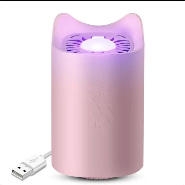 Ev Led Sivrisinek Katili Usb Plug-in Kendinden Emişli Kovucu Sivrisinek Tuzak Lamba - 4