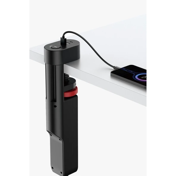 Masa Tipi Pd20w Akım Korumalı 3’lü Priz 2xusb 1xtype-c Girişli Kablolu Priz Ftr19 - 2