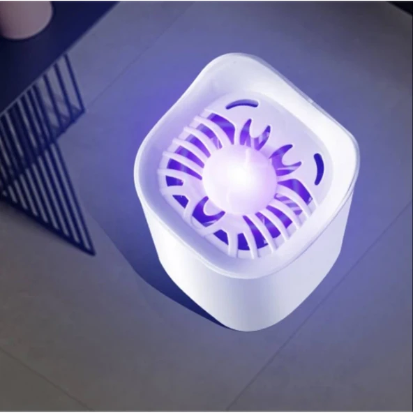 Ev Led Sivrisinek Katili Usb Plug-in Kendinden Emişli Kovucu Sivrisinek Tuzak Lamba - 3