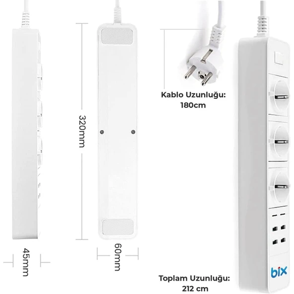 Vtn Bp-01 Wifi Yüksek Akım Korumalı Hızlı Şarj Özellikli Akıllı Priz - 4