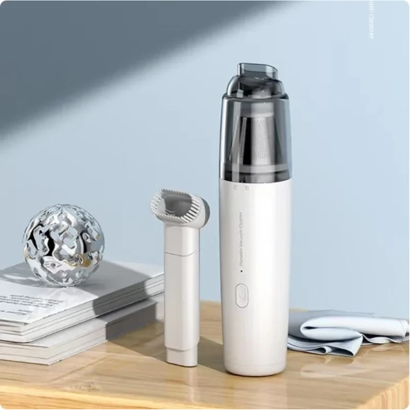 Şarjlı Mini Araç İçi Süpürge