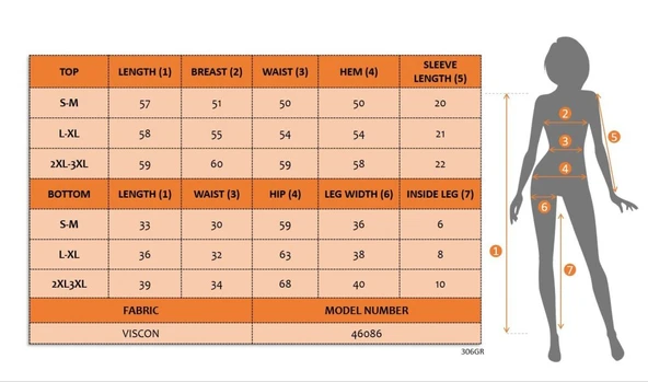 Kadın Kısa Kollu Bisiklet Yaka Baskılı Viskon Bluz Ve şort Ikili Takım - Resim 4