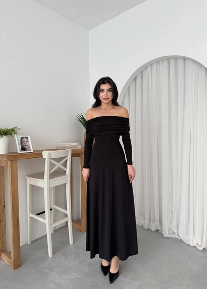 Uras Straplez Elbise - Resim 5