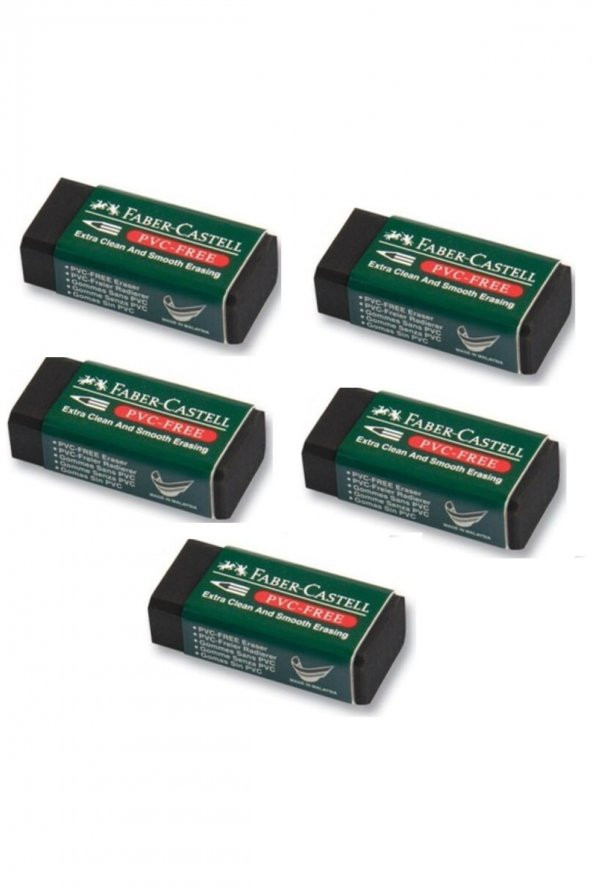 Silgi Siyah Küçük Boy 5 Adet