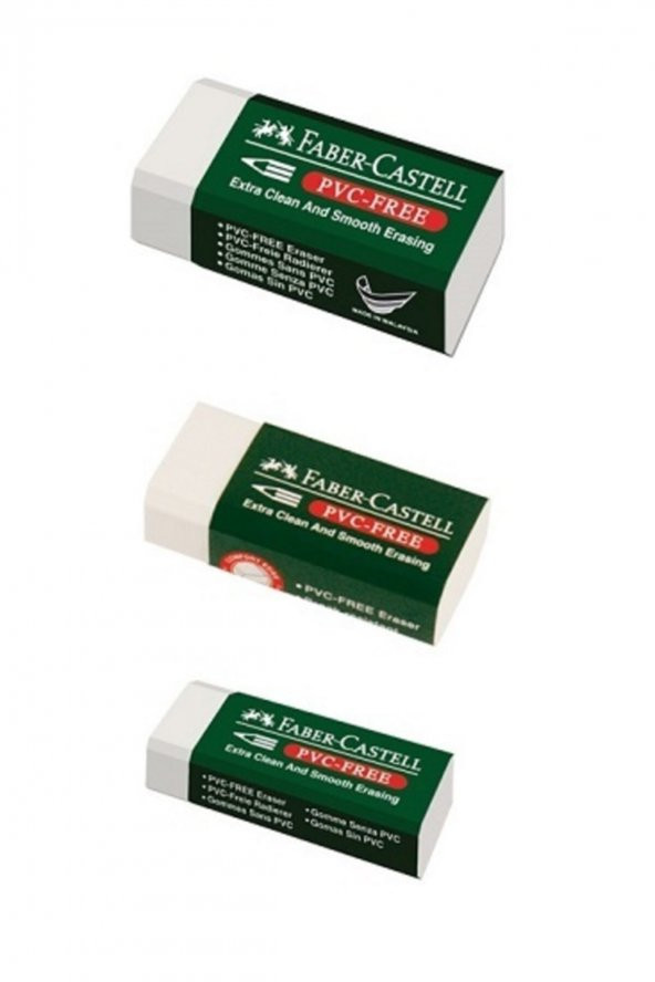 Silgi Beyaz Küçük Boy 3 Adet