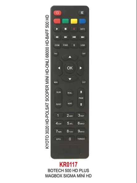 MAGBOX SIGMA MİNİ HD UYDU KUMANDA ürün görseli 1