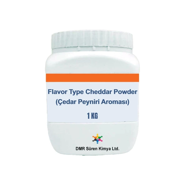 Flavor Type Cheddar Powder (Çedar Peyniri Aroması) 1 Kg - 1