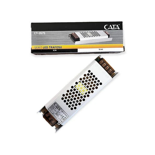CATA 12,5A LED TRAFOSU (SÜPER SLİM - FANSIZ) (120w) ürün görseli 1
