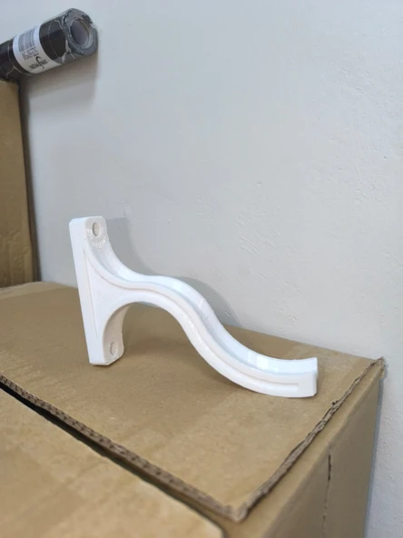 Motosiklet Kask ve Mont Askısı  Duvar Tipi Standart Askı Aparatı - 3