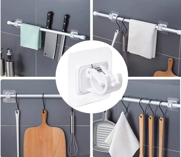 Yaylı Boru ve Kablo Düzenleyici Halka Kendinden Yapışkanlı 2 li - 3