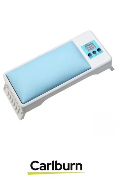 Premium Dijital Ekran 3 Kontrol Tuşlu Zaman Ayarlı Deri Kaplı Sünger El Yastıklı UV Jel Oje Kurutucu - 2