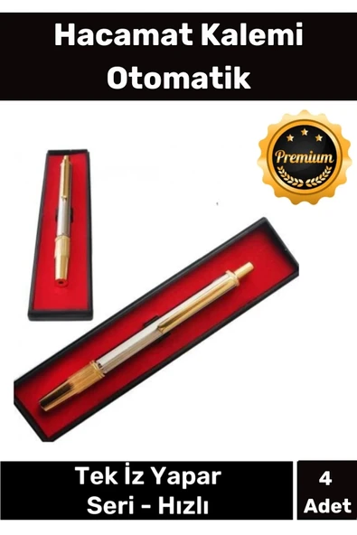 Premium Yeni Nesil Yüz Hassas Bölge Seri Hızlı Kutulu Rahat Metal Dayanıklı Hacamat Kalemi 4 Adet