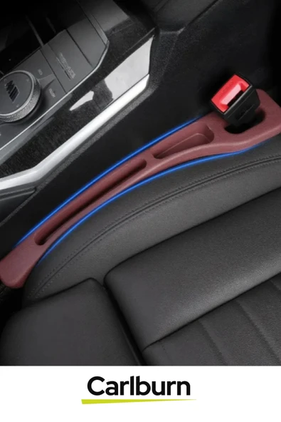 Özel Üretim Esnek Telefon Cüzdan Anahtar Para Düşme Engelleyici Araç Koltuk Arası Düzenleyici Bordo - 5