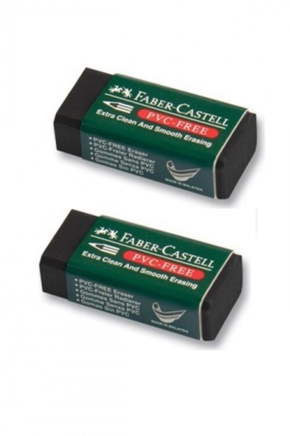 Silgi Siyah Küçük Boy 2 Adet