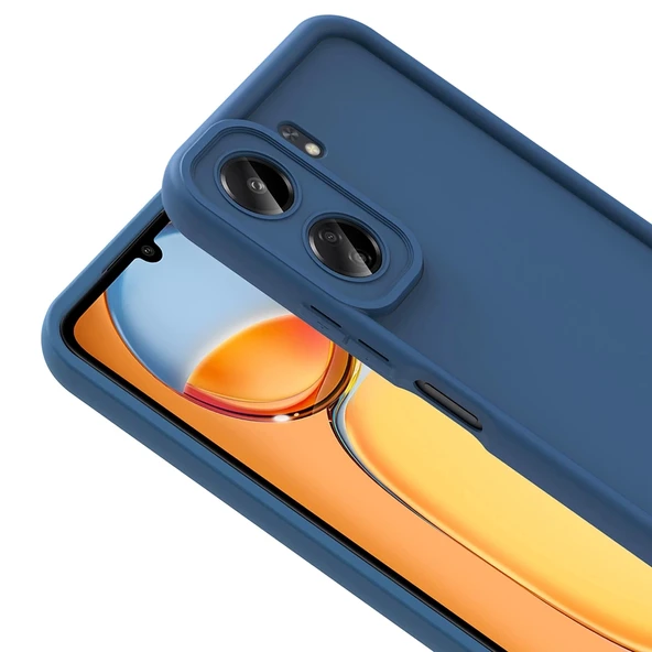 Xiaomi Redmi 13C Kılıf Kamera Korumalı Zore Ananas Kapak - 7