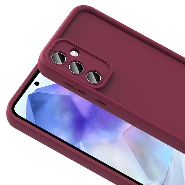 Galaxy A56 Kılıf Kamera Korumalı Zore Ananas Kapak - 3