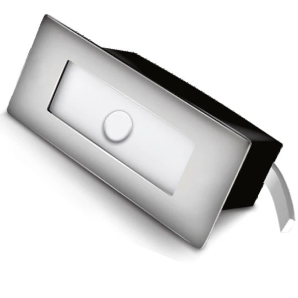 ACK 1,5W GÜNIŞIĞI SENSÖRLÜ DİKDÖRTGEN MERDİVEN KORİDOR ARMATÜRÜ ürün görseli 1