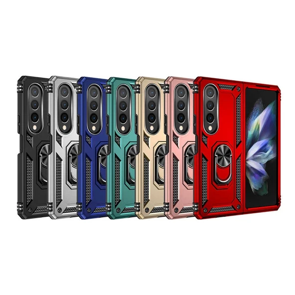 Galaxy Z Fold 4 Kılıf Zore Vega Kapak - 10