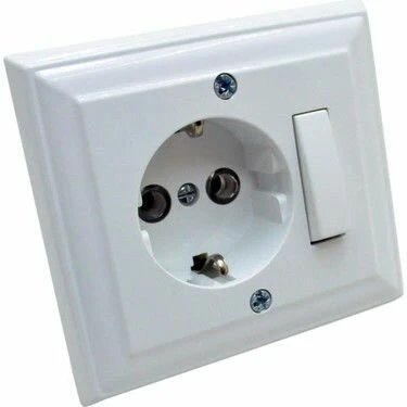 GÜNSAN FANTASY AKSESUAR ANAHTARLI TOPRAKLI PRİZ ürün görseli 1