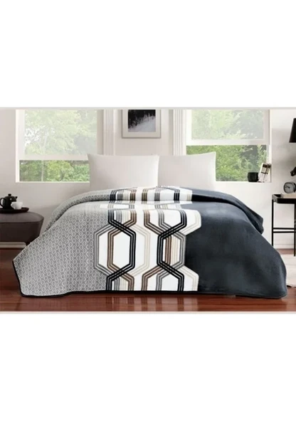 TAÇ RANFORCE NEVRESİM TAKIMI ALEX TEK KİŞİLİK GRİ ürün görseli 1