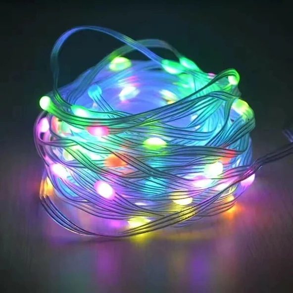 HELIOS RGB DIŞ MEKAN ŞERİT LED IP65 (10 METRE) (5V) - Resim 2