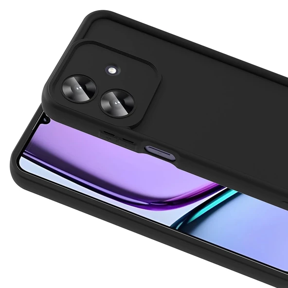 Realme Note 60 Kılıf Kamera Korumalı Zore Ananas Kapak - 8