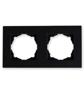 GÜNSAN EQONA M. SİYAH İKİLİ ÇERÇEVE ürün görseli 1