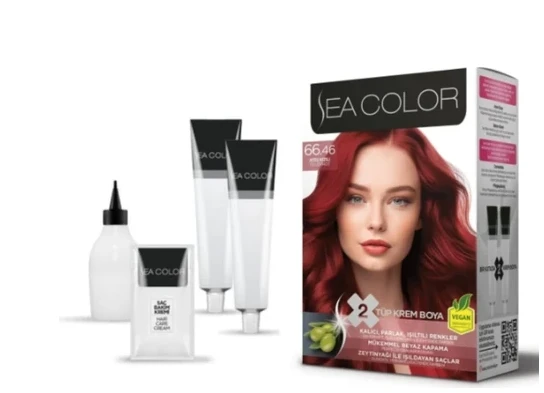 Sea Color 66.46 Ateş Kızılı Set Boya - Resim 2
