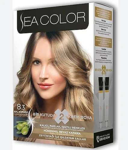 Sea Color 8.3 Bal Köpüğü Set Saç Boyası ürün görseli 1