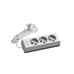 GÜNSAN VISAGE 3'LÜ (Ç.K) TOPRAKLI GRUP PRİZ ( 3 MT ) ürün görseli 1