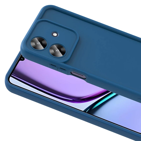 Realme Note 60 Kılıf Kamera Korumalı Zore Ananas Kapak - 6