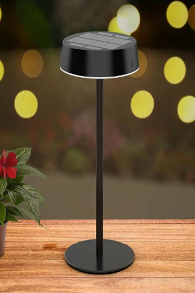 CATA DUBAİ ÜÇ RENK SOLAR DİMMERLİ MASA LAMBASI - Resim 3