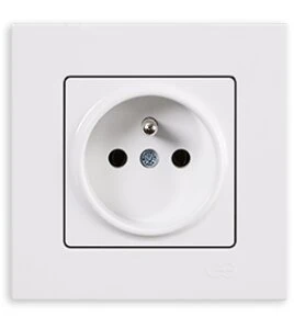 GÜNSAN EQONA FİLDİŞİ UPS PRİZ (MKZ) ürün görseli 1