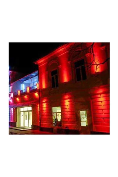 ACK WALL WASHER 12*1W KIRMIZI (34cm) - Resim 2