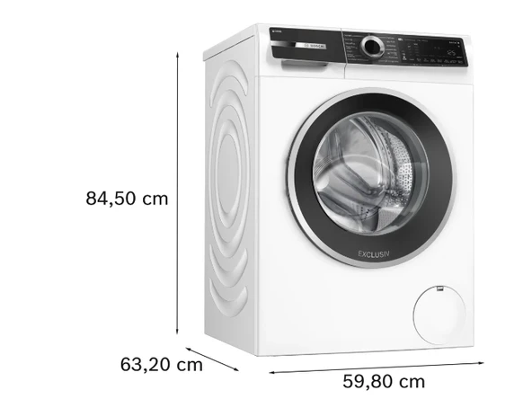 Bosch WGK264F0TR 1400 Devir 11 kg Çamaşır Makinesi - 5