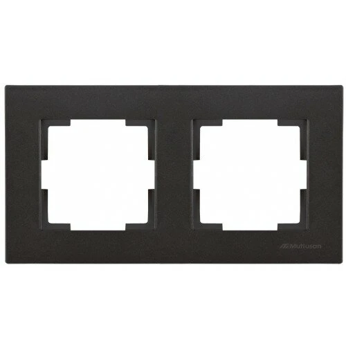 RİTA SİYAH  İKİLİ YATAY ÇERÇEVE ürün görseli