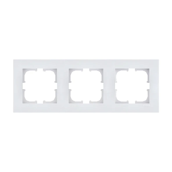 EXEN KARELL BEYAZ ÜÇLÜ ÇERÇEVE ürün görseli 1